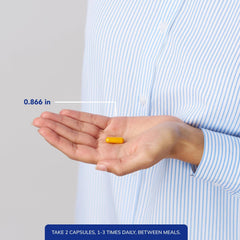 Pure Encapsulations Curcumin bottle with cap highlighting dosage guidance