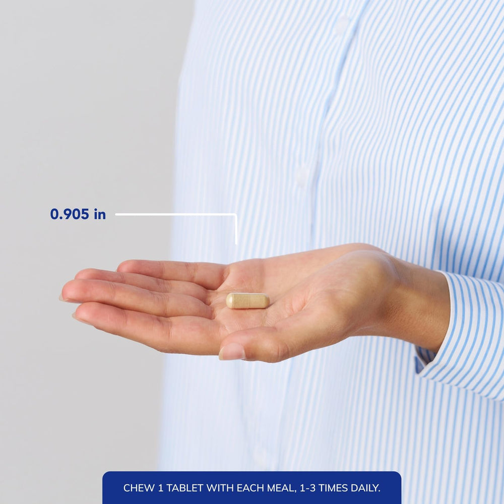 Ingredients list for Pure Encapsulations Digestive Enzyme Chewables emphasizing purity and quality.
