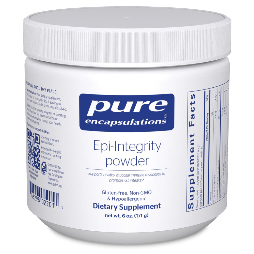 Pure Encapsulations Epi-Integrity Powder bottle for daily GI support