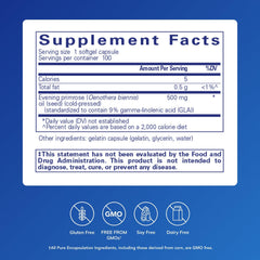 Pure Encapsulations E.P.O. softgel closeup shows capsule texture for hypoallergenic daily use.