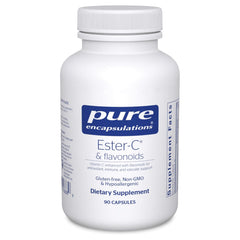 Pure Encapsulations Ester-C bottle for immune support and gentle digestion.