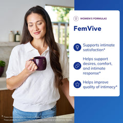 Pure Encapsulations FemiVive capsules designed for convenient daily dosing
