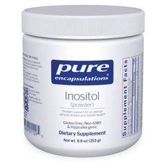 Pure Encapsulations Inositol powder bottle supports energy and nervous system wellness.