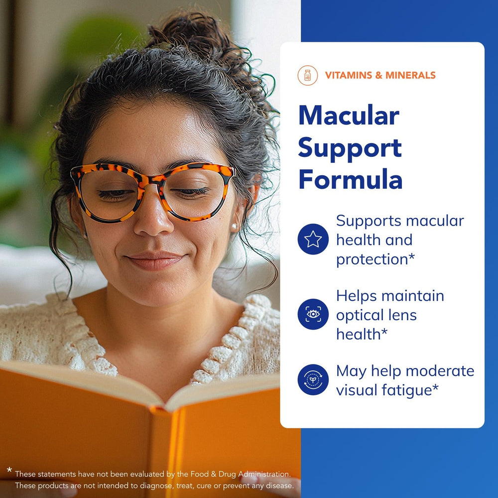 Pure Encapsulations Macular Support Formula capsules for easy daily eye nutrition