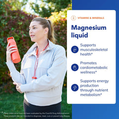 Product label close-up emphasizing vitamin B6 included with magnesium glycinate
