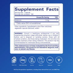 Pure Encapsulations Melatonin 3 mg capsules provide easy nightly ritual for occasional sleeplessness.