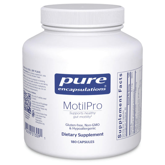 Pure Encapsulations MotilPro bottle for daily gut motility support