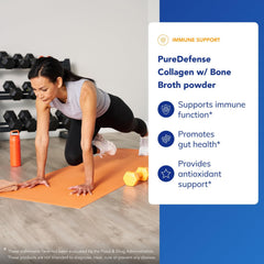 Pure Encapsulations PureDefense collagen with immune-supportive mushrooms for wellness