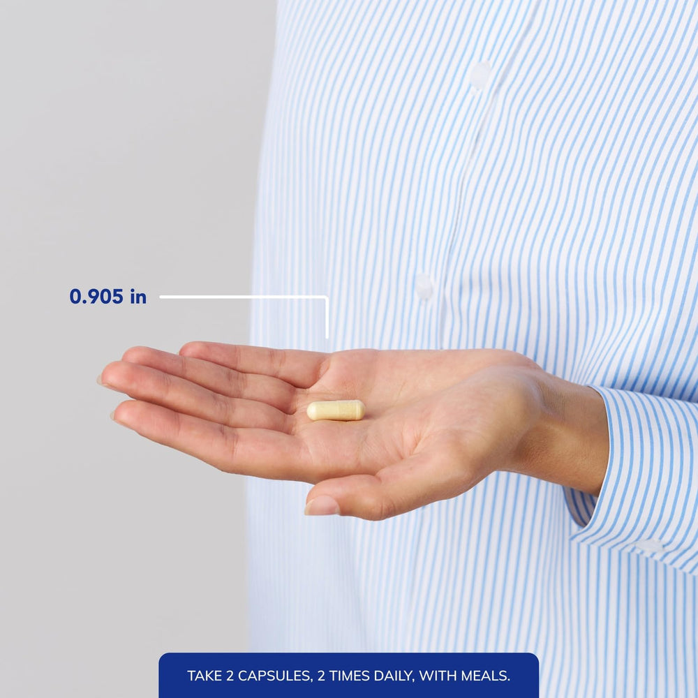 Pure Encapsulations Revita-Age Nerve ingredients panel shows essential nutrients.