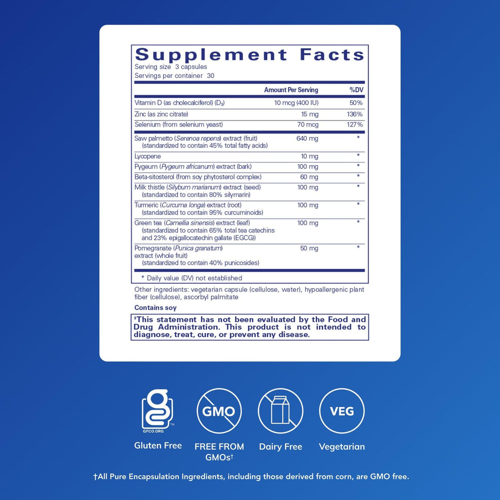 Close-up of SP Ultimate capsules highlighting premium prostate support.