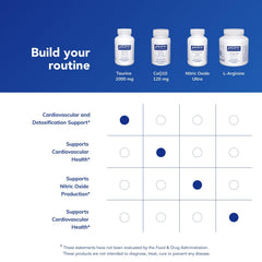 Ingredient panel lists vegan, gluten-free taurine with clear allergen info