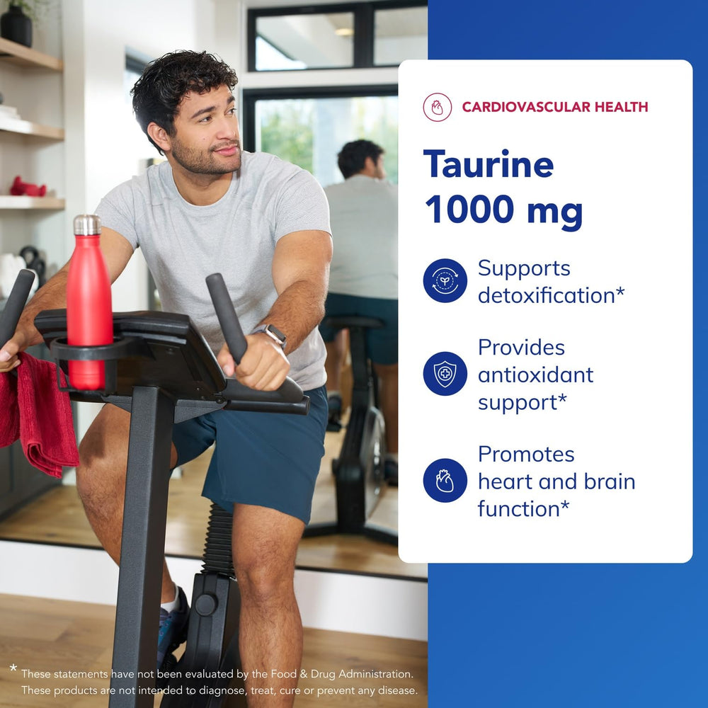 Pure Encapsulations Taurine packaging emphasizes vegan and gluten-free formula
