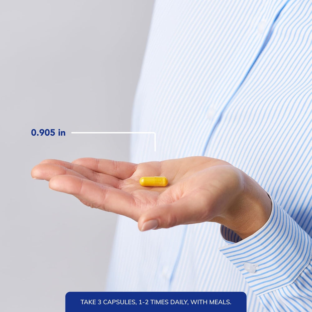 Pure Encapsulations UltraNutrient dosage instruction showing three capsules per serving