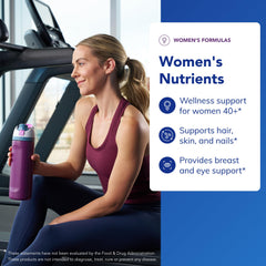 Pure Encapsulations Women's Nutrients 40+ label with product details