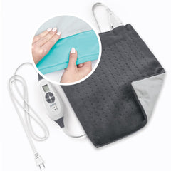 Pure Enrichment PureRelief Duo pad in soft microplush delivers soothing warmth for back and legs.
