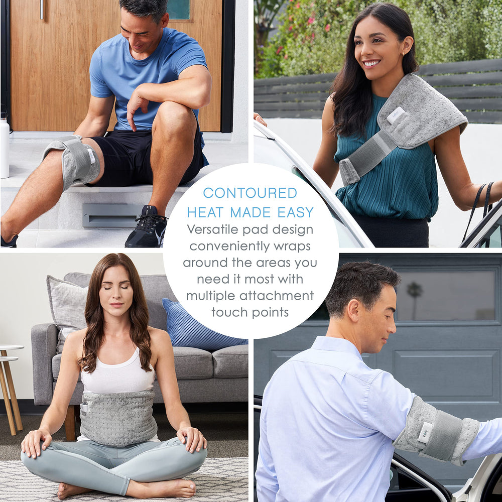 Pure Enrichment PureRelief micromink fabric wrap feels ultra-soft against skin.