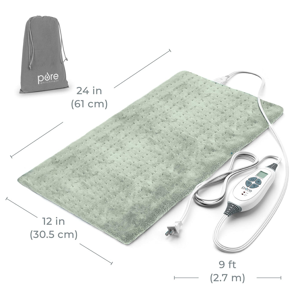 Detachable controller and storage bag with PureRelief XL for easy setup