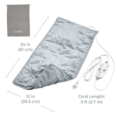 Pure Enrichment WeightedWarmth LED controller and storage bag included.