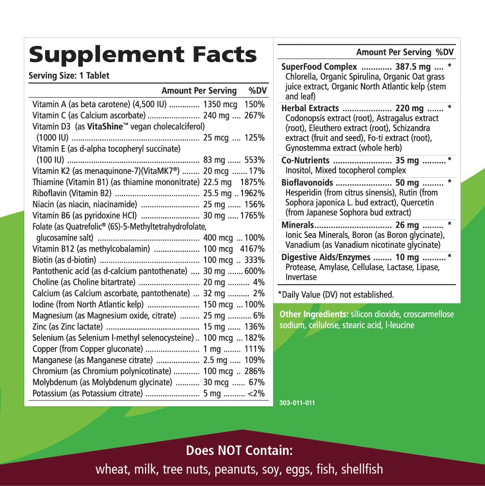 Pure Essence Labs One n Only ingredient list closeup