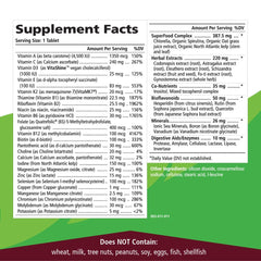 Pure Essence Labs One n Only ingredient list closeup
