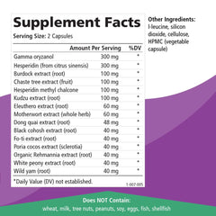 Pure Essence Labs Transitions adrenal defense ingredients suggest stress response support.