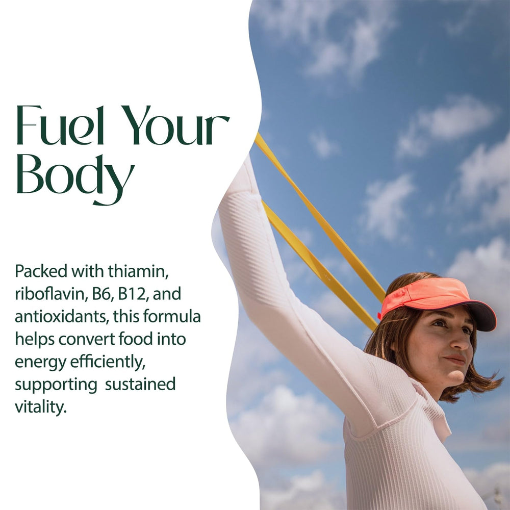 PURE Focus + Energy lemon ingredients panel highlights vitamins and botanicals