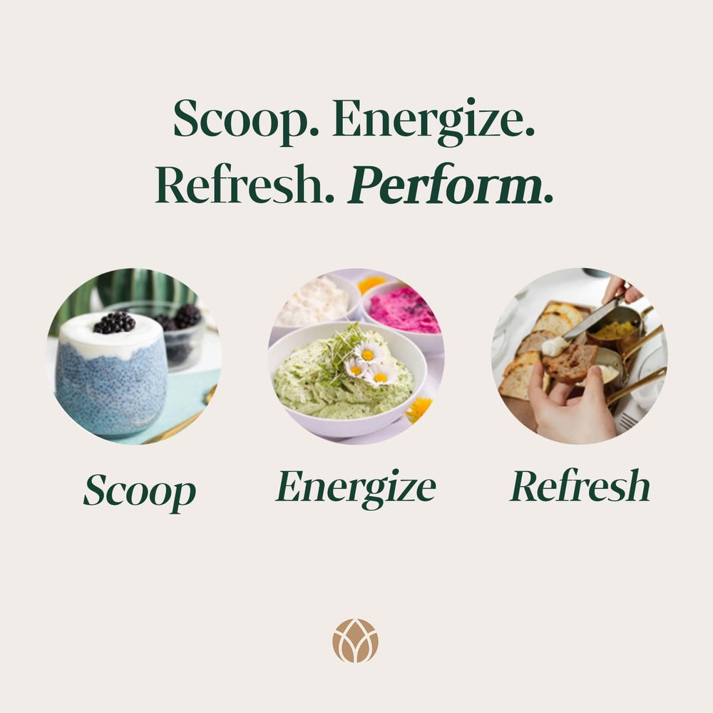 PURE Focus + Energy lemon kitchen counter setup for everyday use