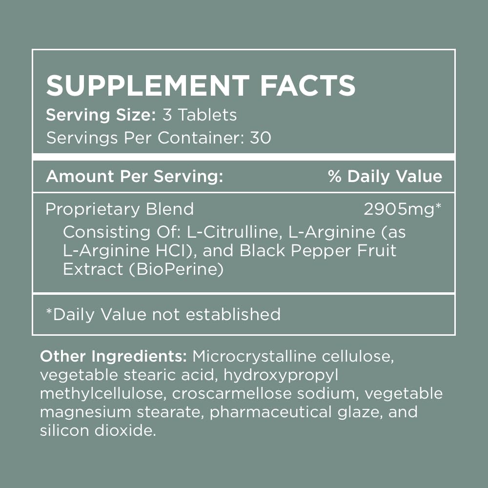 Pure for Men Pump Enhancer showcases L-Arginine and L-Citrulline blend for improved blood flow.