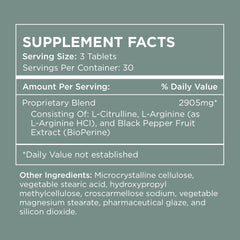 Pure for Men Pump Enhancer showcases L-Arginine and L-Citrulline blend for improved blood flow.