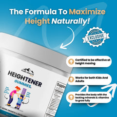 Kids and teens using Heightener as part of daily routine.