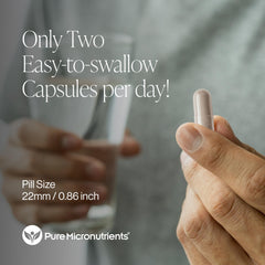 Beta-sitosterol capsule from Pure Micronutrients blend highlighting plant-based support