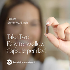 Pure Micronutrients third-party tested seal closeup for trusted purity