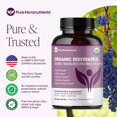 Pure Micronutrients vegan capsules foil shows clean, gluten-free, non-GMO promise.