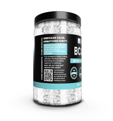Pure Original Ingredients BCAA 730 capsules pack supports prolonged training days.