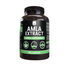 Pure Original Ingredients Amla extract capsules bottle for daily use.