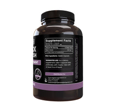 Pure Original Ingredients Black Cohosh label highlights pure formula