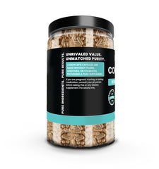 Cordyceps label emphasizes no fillers and lab verification