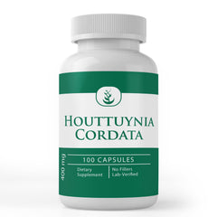 Pure Original Ingredients Houttuynia Cordata capsules bottle for daily support.
