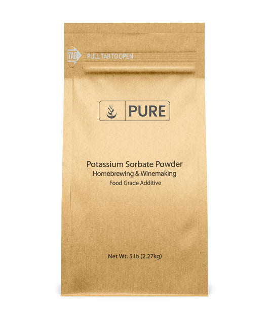 Pure Original Ingredients potassium sorbate 5lb bag for beverage preservation