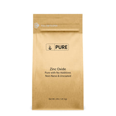 Pure Original Ingredients zinc oxide non-nano packaging close-up for clean cosmetic formulations