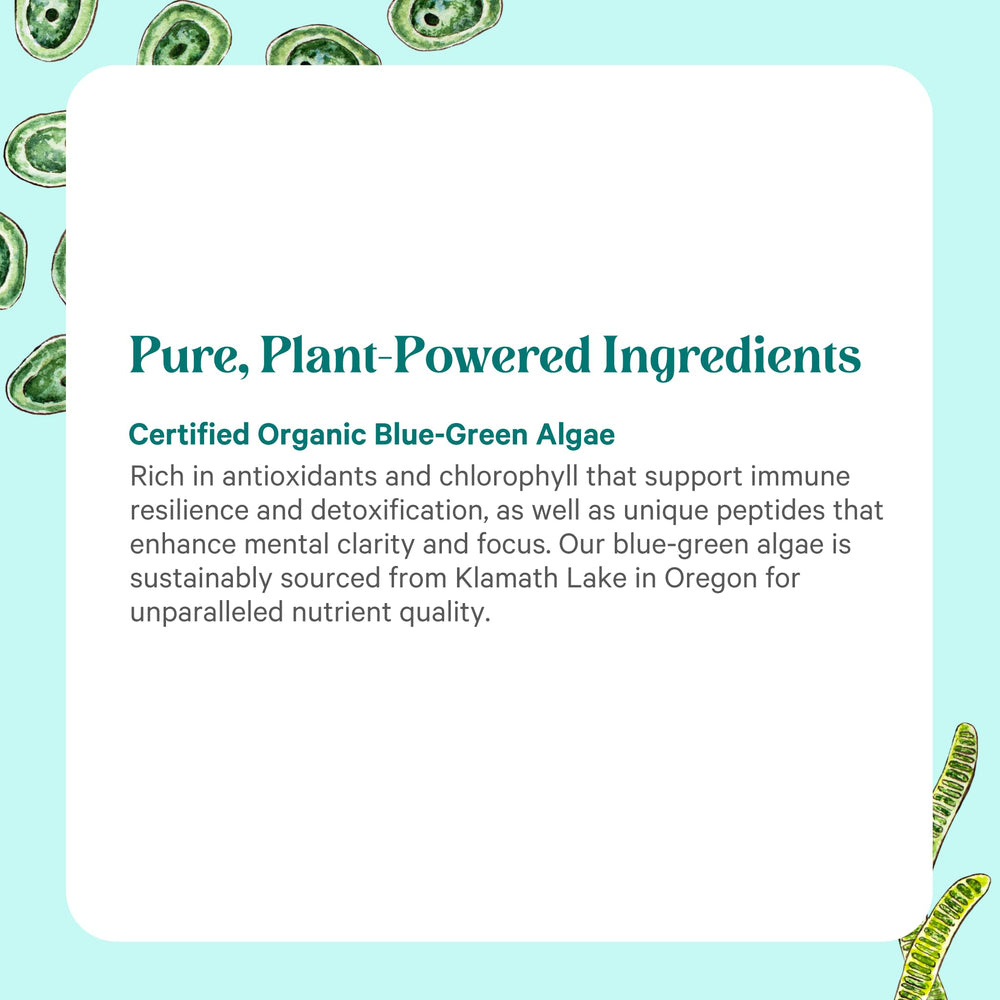 Pure Synergy bottle with glass of water suggesting easy detox-friendly use.