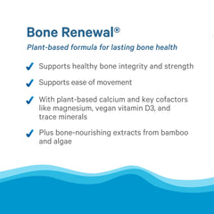 PURE SYNERGY Bone Renewal capsules arranged for daily dosing.