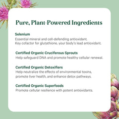 PURE SYNERGY Cell Protector immune support scene with natural, healthy lifestyle context.