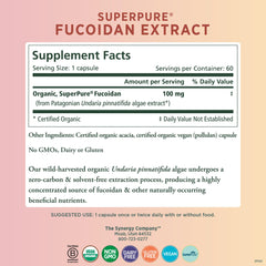 Pure Synergy capsules ready for daily use with potential immune and digestion benefits.
