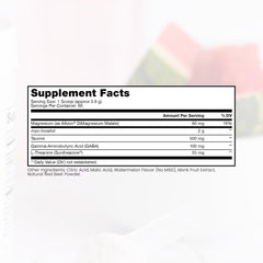 Pure Therapro Rx Just Relax Watermelon label highlights ingredients and sensory appeal