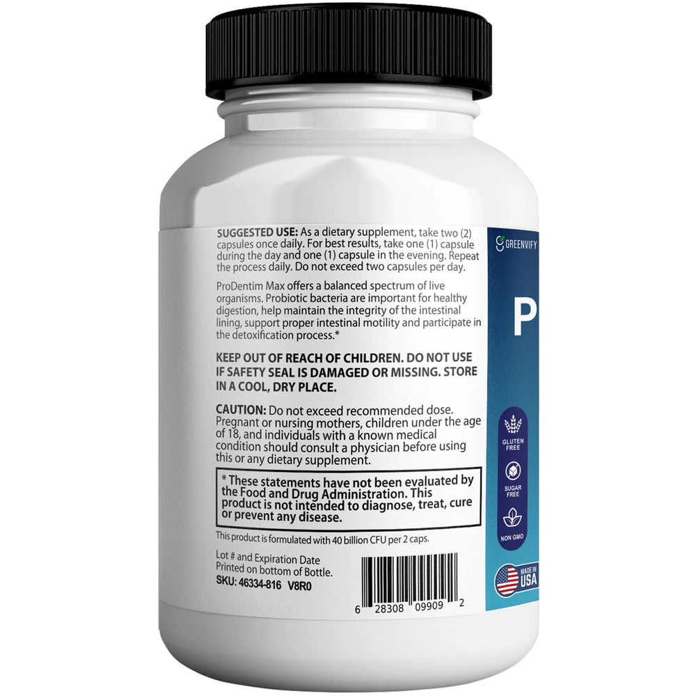 PureDenfix Max produced in the USA in a GMP facility.