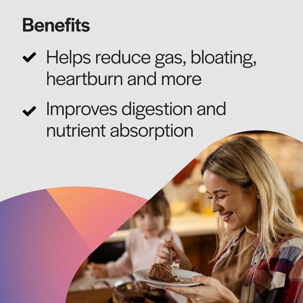 Bromelain ingredient highlight pineapple-derived enzyme for protein breakdown.