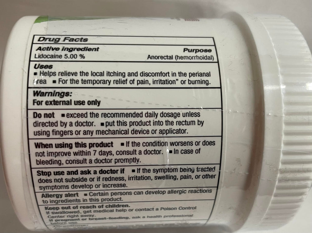 Puregen Labs lidocaine 5% pack display with six tubes
