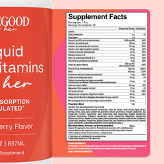 PureGood mixed berry glass showcases flavorful daily nutrient shot