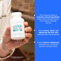 Dandelion focus in PureHealth Research Liver Health supports digestion and toxin flushing